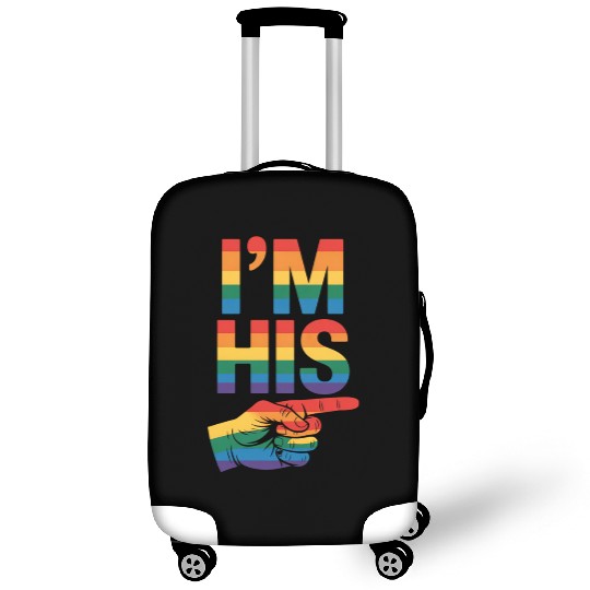 I'm His Gay Couple Matching LGBTQ Pride Luggage Covers