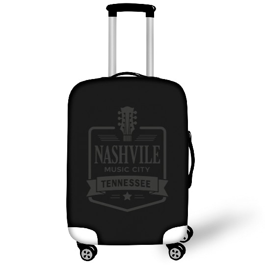 Nashville Music City Guitar Tennessee Luggage Covers