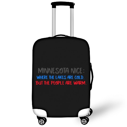 Minnesota Nice People Luggage Covers