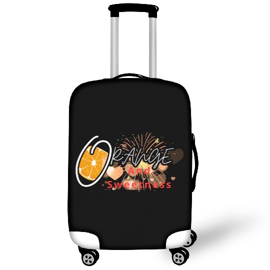 Orange and sweetness Luggage Covers