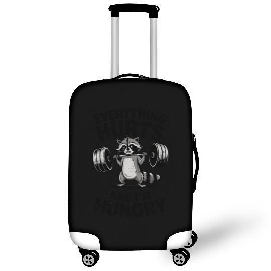 Everything Hurts And I'm Hungry Fitness Gym Sport Luggage Covers