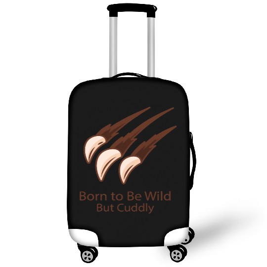 Born to Be Wild – But Cuddly Cuddles with Claws Luggage Covers