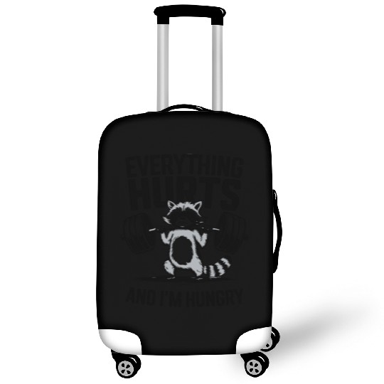 Fitness Gym Sport Weightlifting Everything Hurts Luggage Covers
