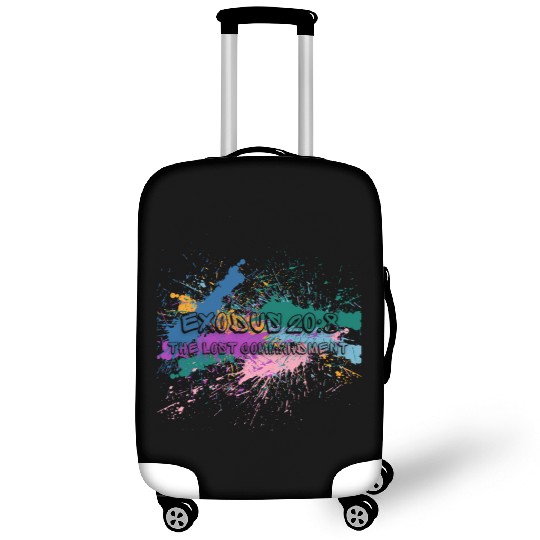 The Lost Commandment multi color Luggage Covers