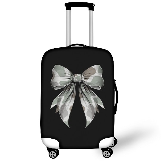 Coquette Bow Camouflage Hunting Hunter Hog Deer Luggage Covers