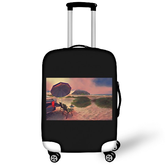 Morro Beach Picnic Luggage Covers