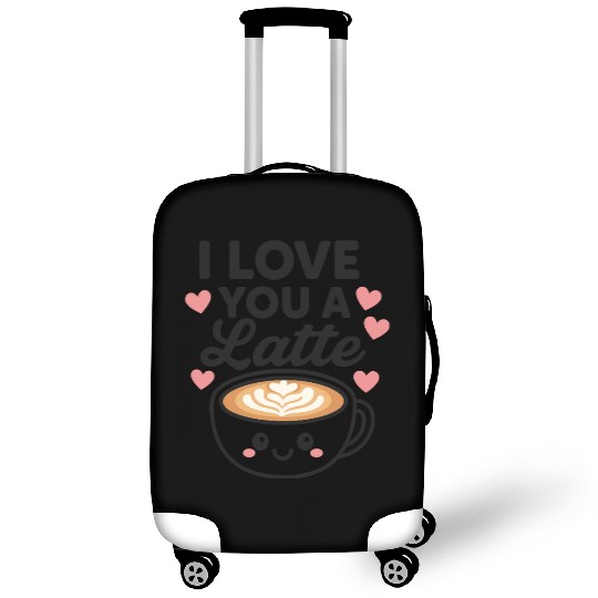 I love you a latte Luggage Covers