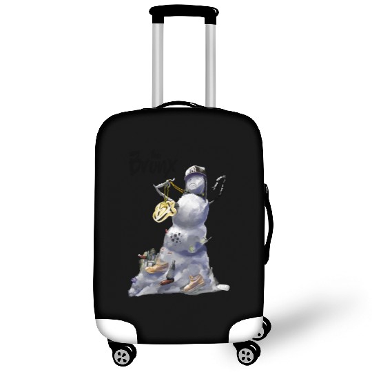 Bronx Snowman NYC Uptown Luggage Covers