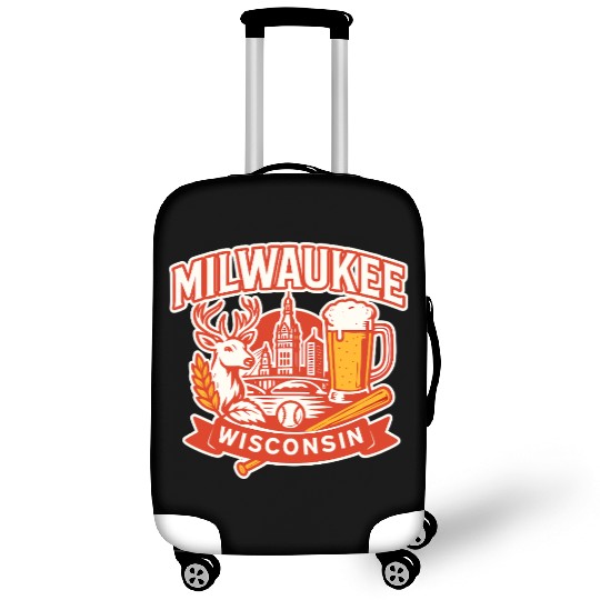 Milwaukee Wisconsin Luggage Covers