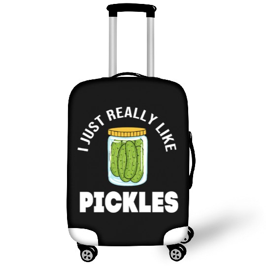 Pickles Fermented Food Cucumber Pickle Luggage Covers