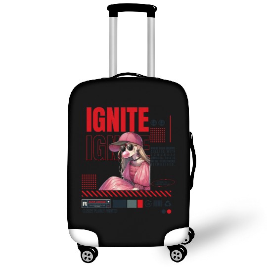 IGNITE Aura Locked Anime Streetwear Luggage Covers
