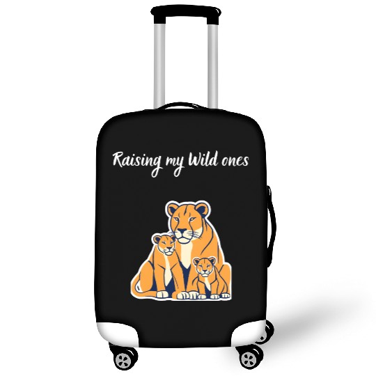 Raising My Wild Ones Mother's Day Luggage Covers