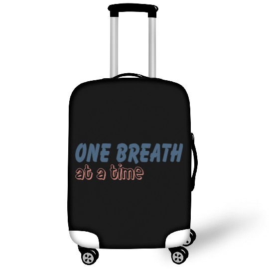 One Breath At A Time Runner Running Mindful Breath Luggage Covers