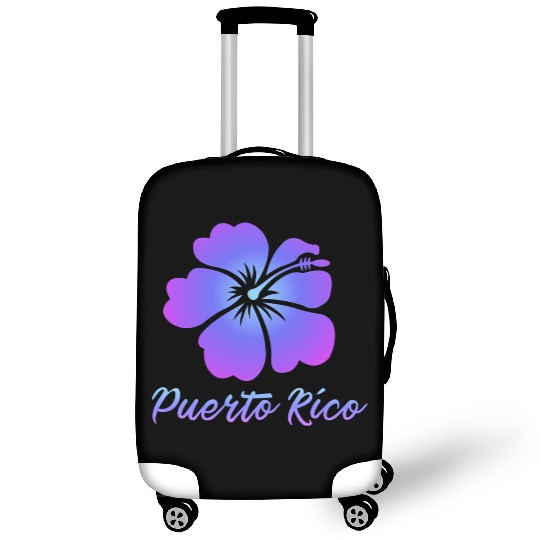 Puerto Rico Hibiscus Luggage Covers