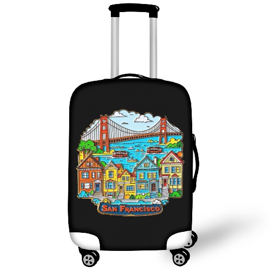 San Francisco Luggage Covers