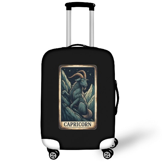 Zodiac Card Capricorn Luggage Covers