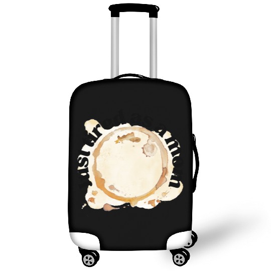 Just Tired as a Mom Coffee Stain Motherhood Design Luggage Covers