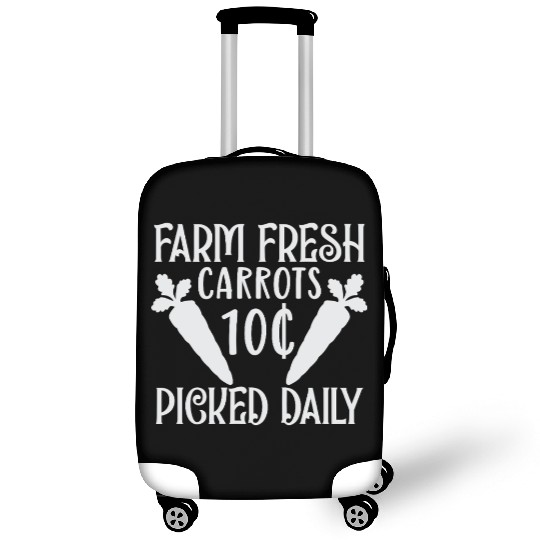 Farm Fresh Carrots 10c Picked Daily Happy Easter Luggage Covers