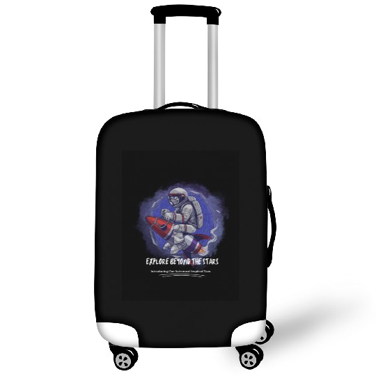 Ride the Rocket. Rule the Galaxy Luggage Covers