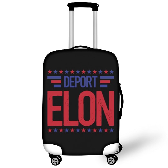 Deport Elon Musk Bumper Anti Fascist Luggage Covers