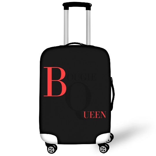 Bougie Queen Red&Black Luggage Covers