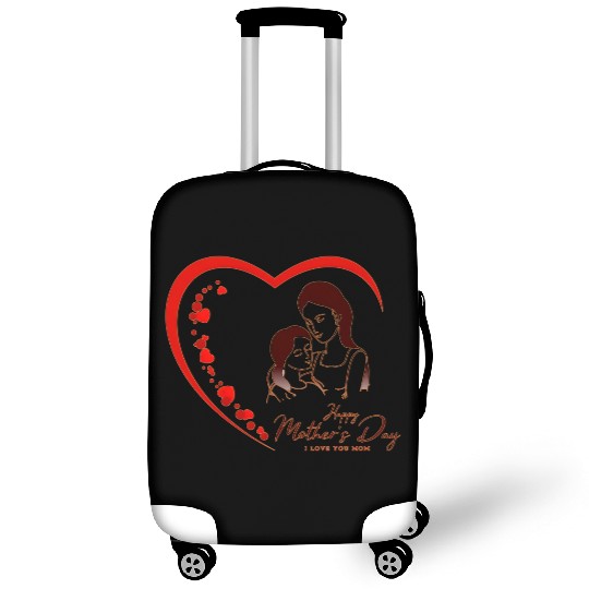 Mother & Daughter Love Heart Mother’s Day Luggage Covers