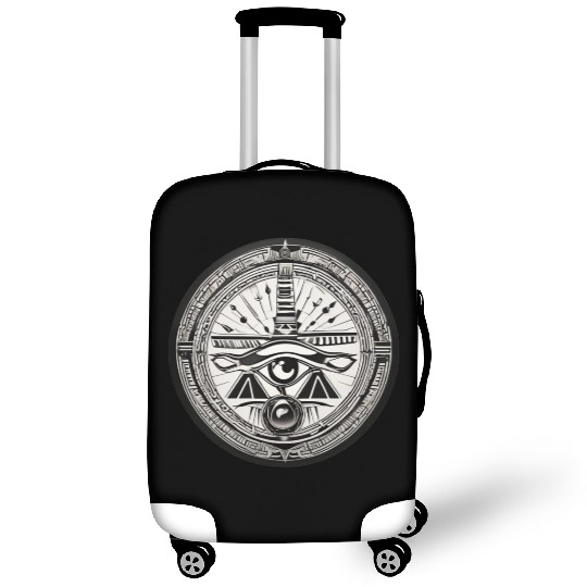 Mystic Eye Seal – Symbol of Vision and Power Luggage Covers