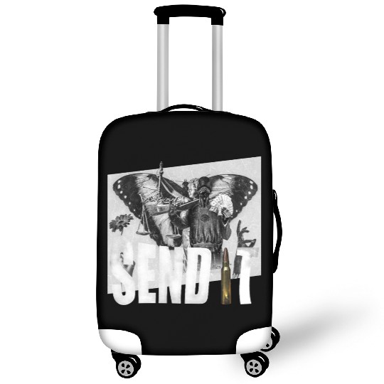 Send lawyers guns and money Luggage Covers