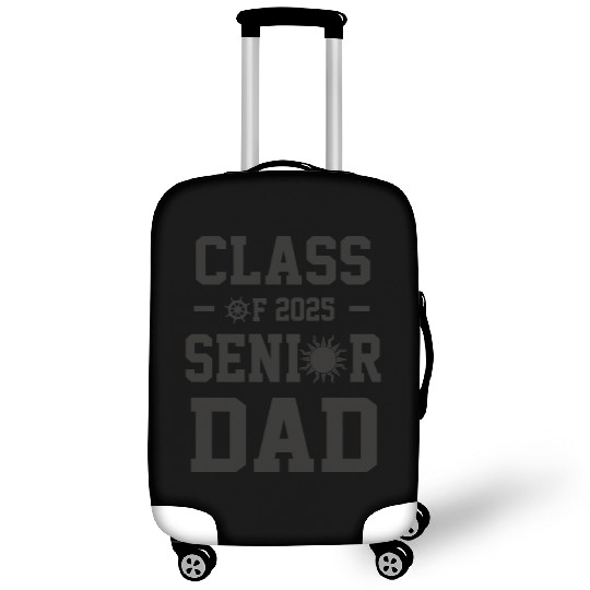 Senior dad graduation class of 2025 father's day Luggage Covers