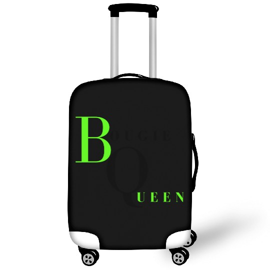 Bougie Queen Lime&Black Luggage Covers