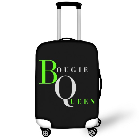 Bougie Queen Lime& Gray Luggage Covers