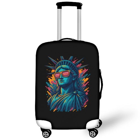 Urban Streetwear Statue of Liberty Luggage Covers Design