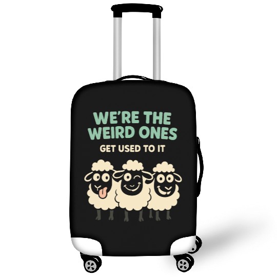 Funny Black Sheep Cousin Quirky Family Outcast Luggage Covers