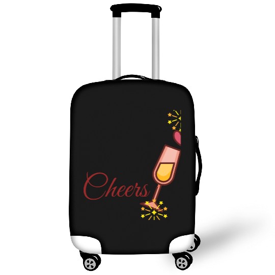 Unisex Luggage Covers – Fun Party Vibes for couple