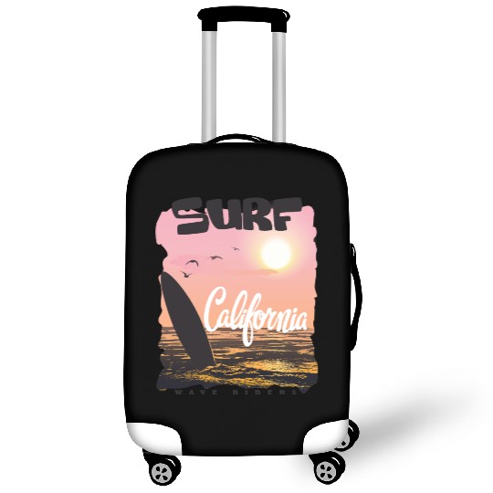 Summer Surf Wave Riders Luggage Covers