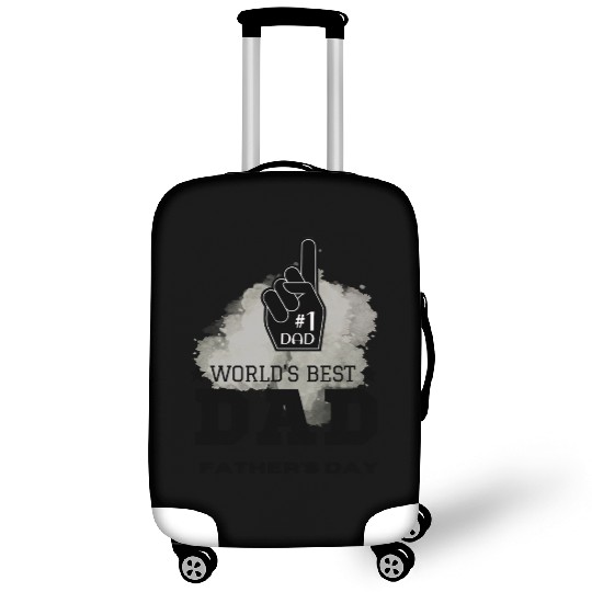 World’s Best Dad – Father’s Day Gift Luggage Covers