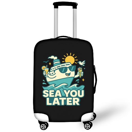 Boat cruise - Sea Holidays Escapade on the ocean Luggage Covers