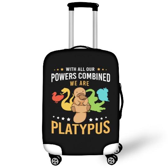 Animal Lover Platypus Luggage Covers