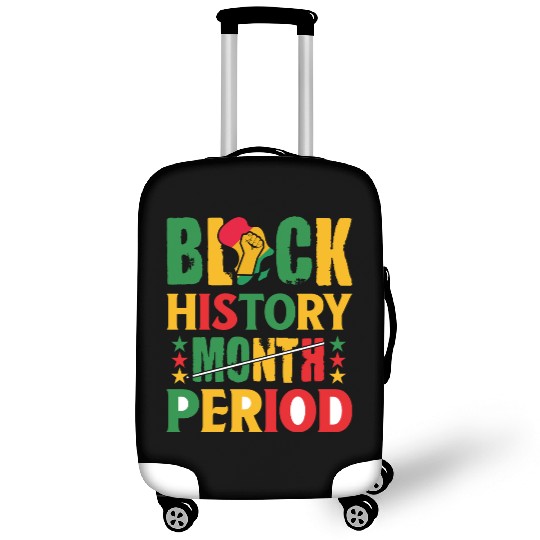 Black History Month Period Black and Proud Luggage Covers