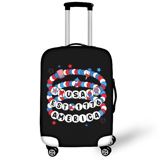 USA Era Bracelet 4th of July Luggage Covers