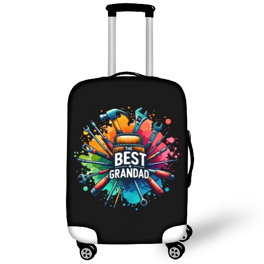 Best Grandad Ever tools design Luggage Covers