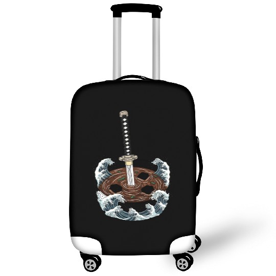 Katana Miso Bowl: Samurai Soup Luggage Covers
