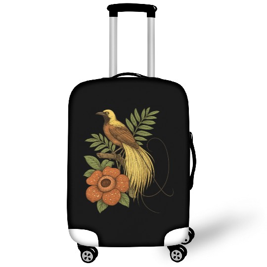 Bird of Paradise Rafflesia Luggage Covers