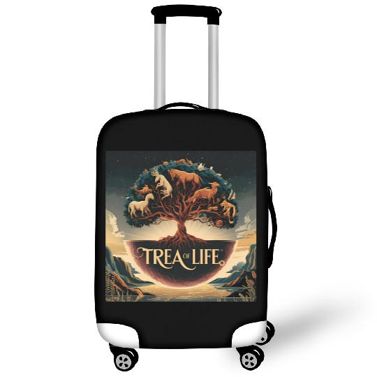Sacred Tree of Life Luggage Covers