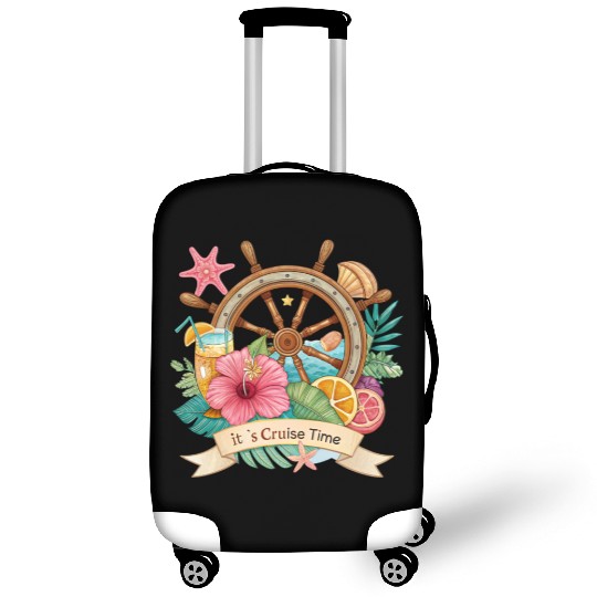 It is Cruise Time Cruise Ship Luggage Covers