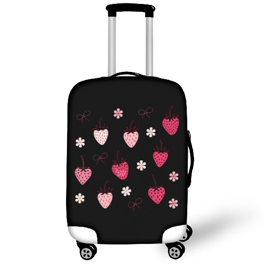 Strawberry Seamless Pattern Summer Vacation Luggage Covers