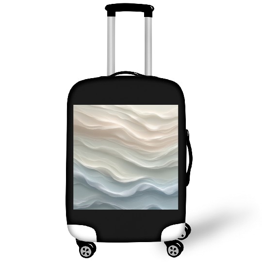 Take a Deep Breath – Calm Abstract Luggage Covers