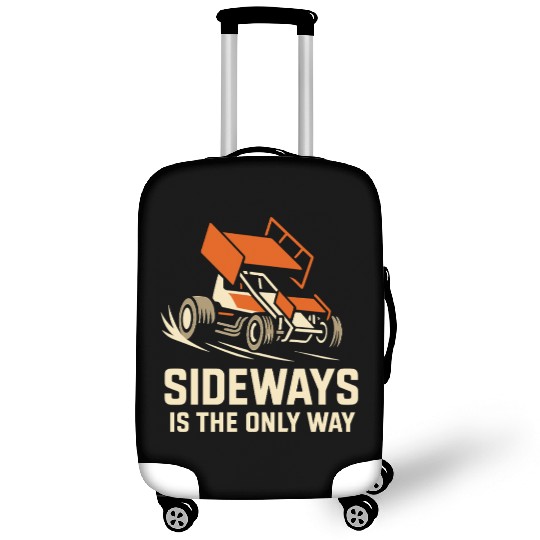 Sprint Car Racing Dirt Track Speed Oval Race Luggage Covers