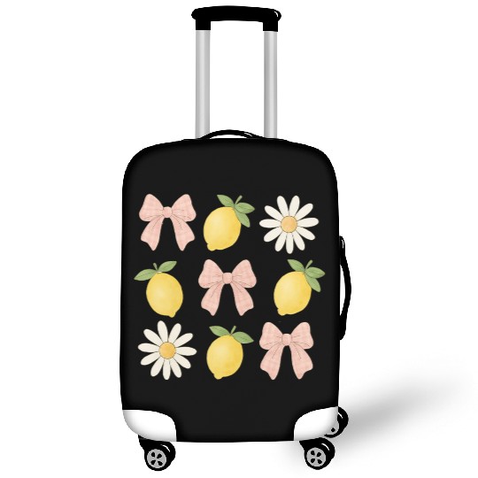 Lemon Bow Summer Vacation Luggage Covers