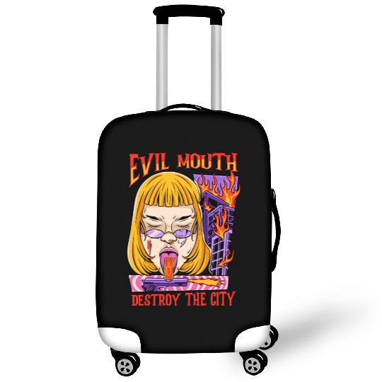 Evil Mouth Culture Streetwear Luggage Covers